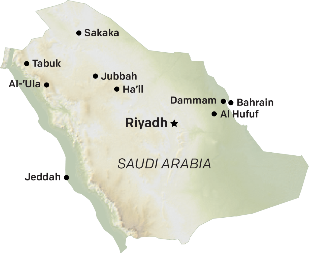 Printable Blank Map Of Saudi Arabia Outline Transpare - vrogue.co