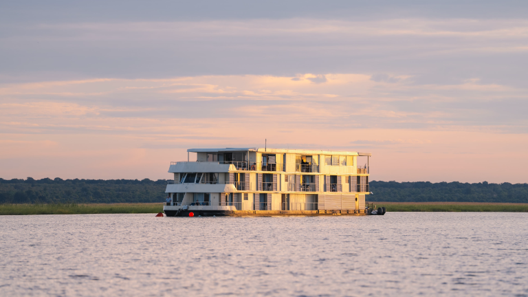 Sunset aboard the Zambezi Queen by ZQ Collection
