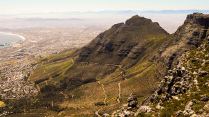 View from Table Mountain, Cape Town, South Africa by Emily Fraser