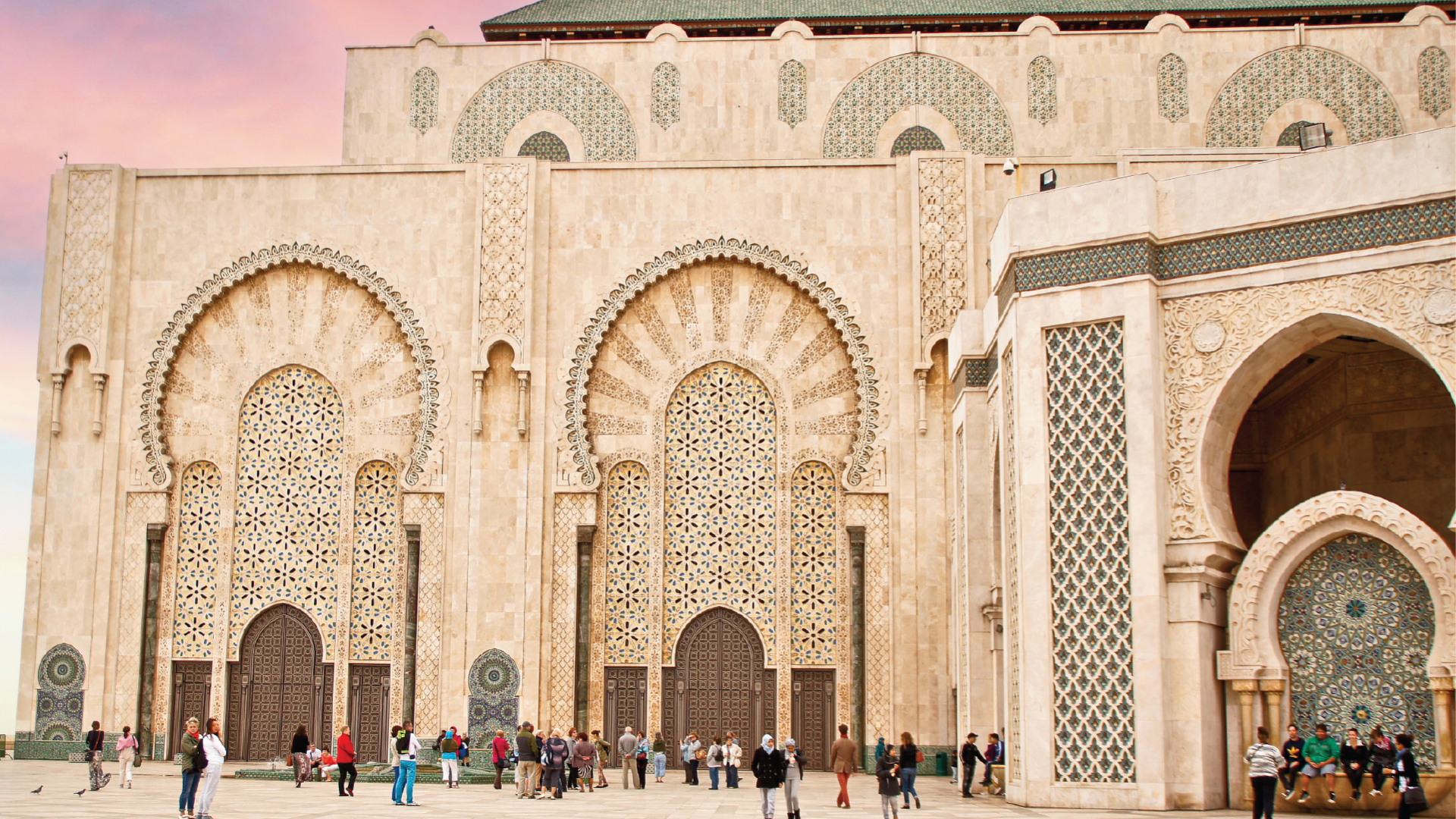 Hassan ii Mosque, Casablanca, Morocco by Priscilla Aster