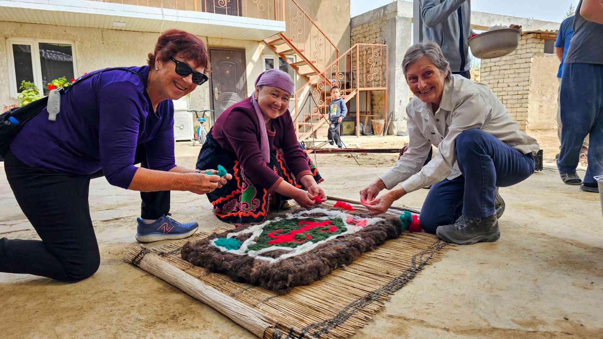 Altyn Kol Women's Handicraft Workshop, Kyrgyzstan by Dennis Bunnik
