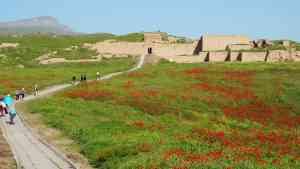 Old Nisa, Ashgabat, Turkmenistan by Annelieke Huijgens