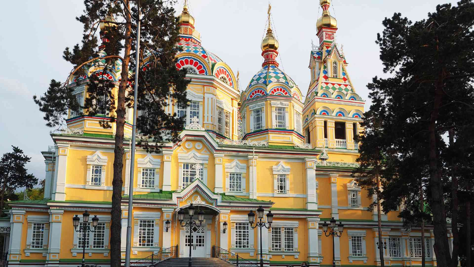 Orthodox Zenkov Cathedral, Almaty, Kazakhstan by Annelieke Huijgens