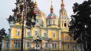 Orthodox Zenkov Cathedral, Almaty, Kazakhstan by Annelieke Huijgens