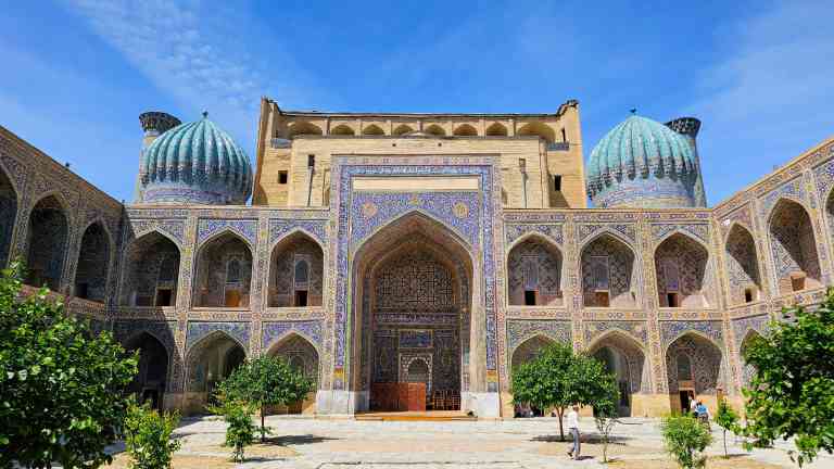Registan Square, Samarkand, Uzbekistan by Dennis Bunnik