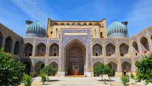 Registan Square, Samarkand, Uzbekistan by Dennis Bunnik