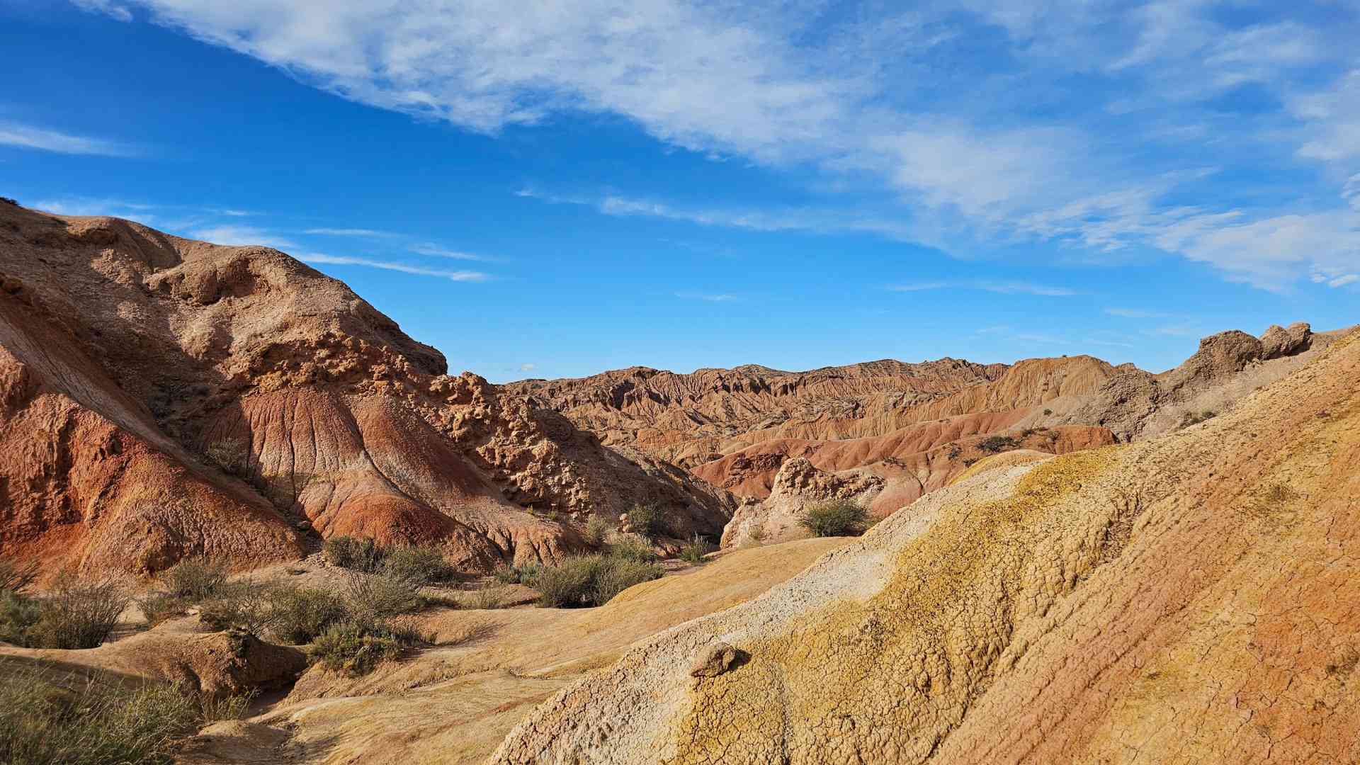 Skazka Fairytale Canyon, Kyrgyzstan by Priscilla Aster
