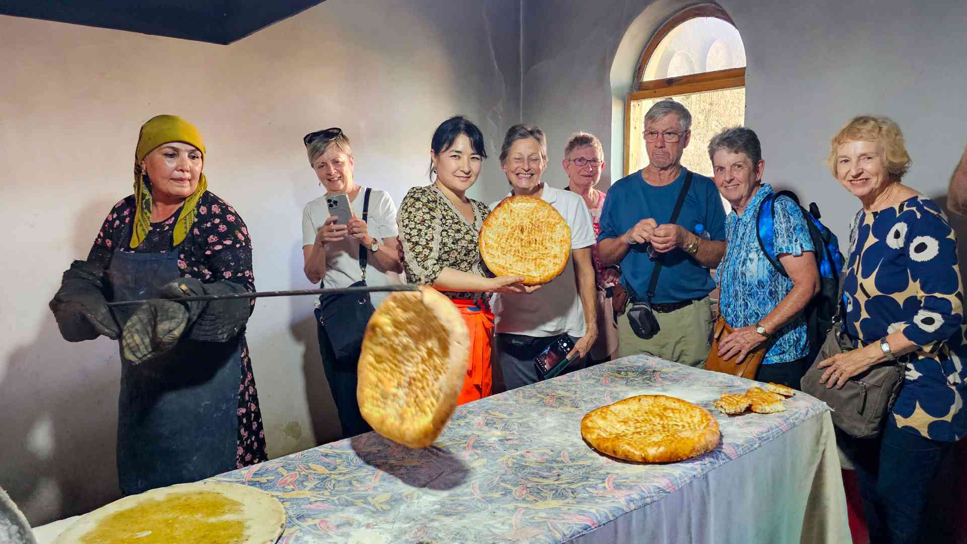 Traditional Bread Baking Masterclass in Gijduvan, Uzbekistan by Dennis Bunnik