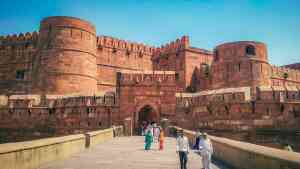 Agra Fort in Agra, India