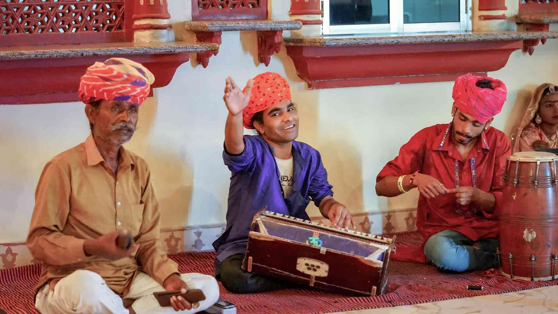 Musicians in Jaipur, India