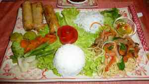 Colourful Vietnamese cuisine in Hoi An on a Vietnam tour
