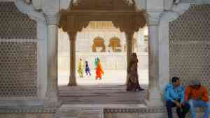Agra Fort, Agra, India by Matt Baldock