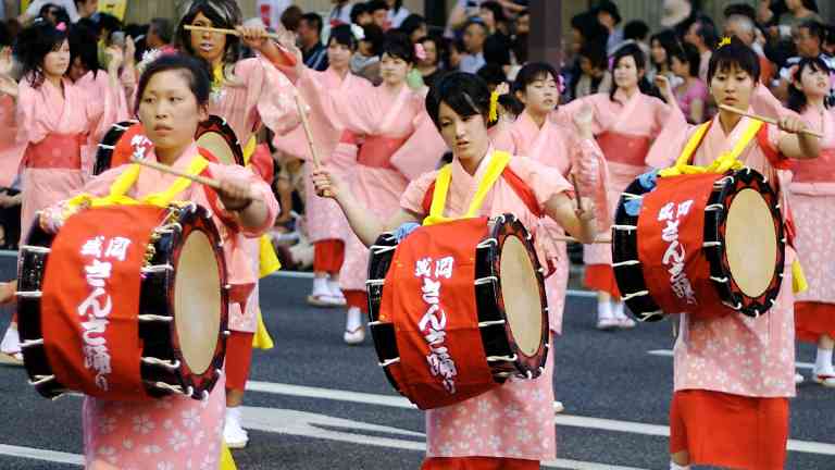 Morioka Sansa Odori Festival in Morioka, Japan by Jase Hill/Flickr