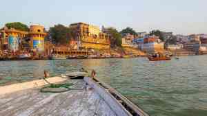 Boat ride in Varanasi, India