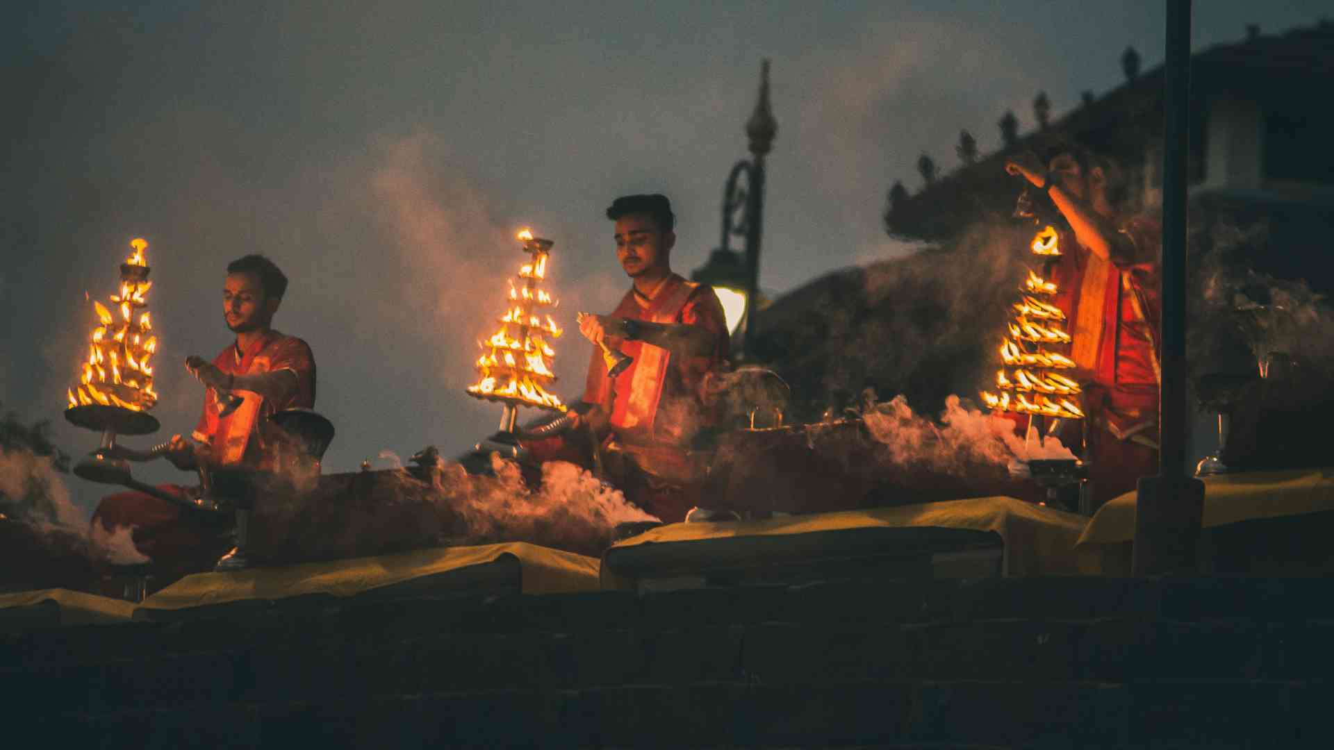 Ganga Aarti Ceremony in Varanasi