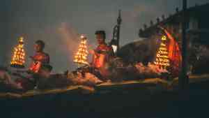 Ganga Aarti Ceremony in Varanasi