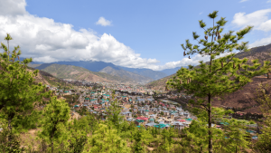 Thimphu, Bhutan by Edwin van Ree