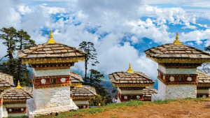 Dochula Pass on a Bunnik Tour of Bhutan