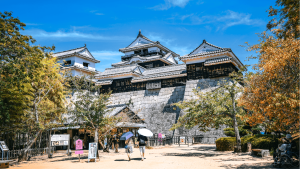 Matsuyama Castle, Ehime, Japan by Jeremy van Heerde