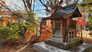 Shinto Shrine, Japan by Walter Delorie
