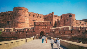 Agra Fort, Agra, India by Jennifer Calnin