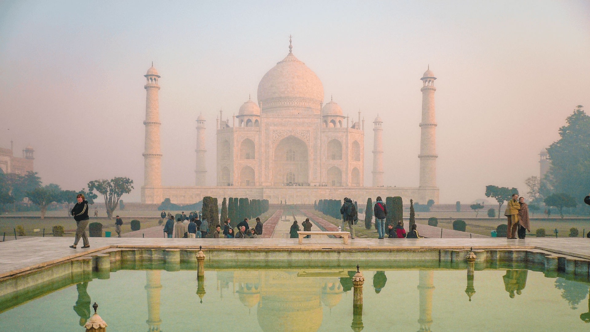 Taj Mahal in Agra, India by Marion Bunnik