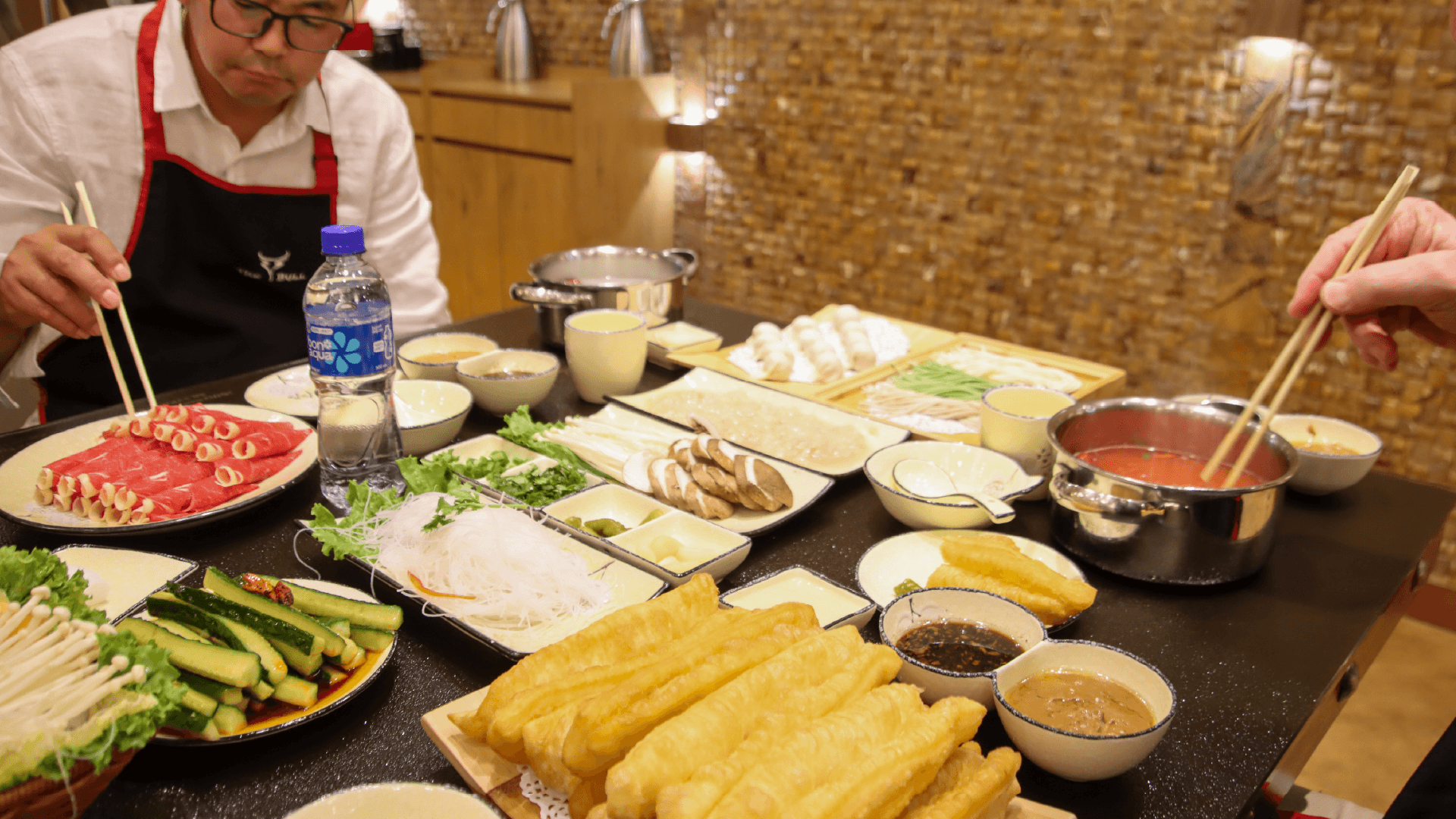Mongolian hot pot experience in Ulaanbaatar, Mongolia by Annelieke Huijgens