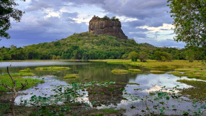 Sigiriya Rock in Sri Lanka on a Bunnik Tour