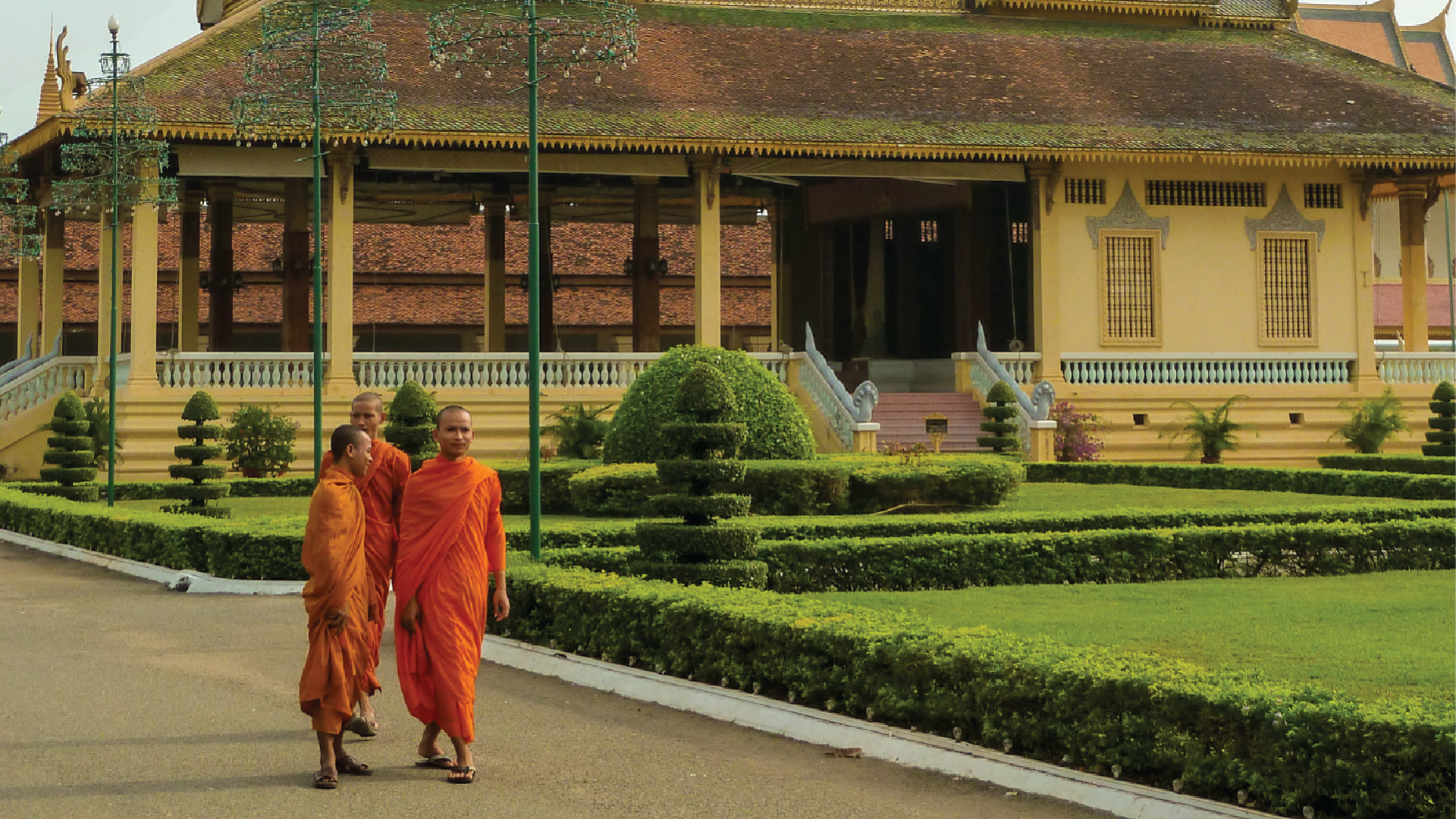 Royal Palace, Phnom Pehn, Cambodia by Dennis Bunnik