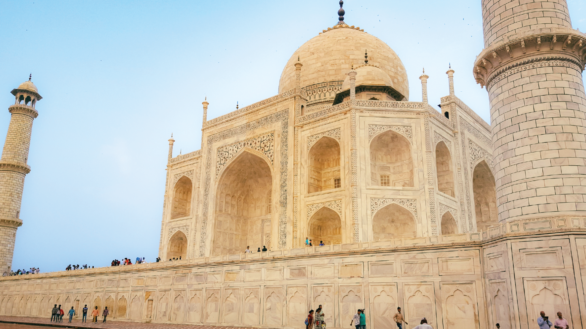 Taj Mahal, Agra, India by Priscilla Aster