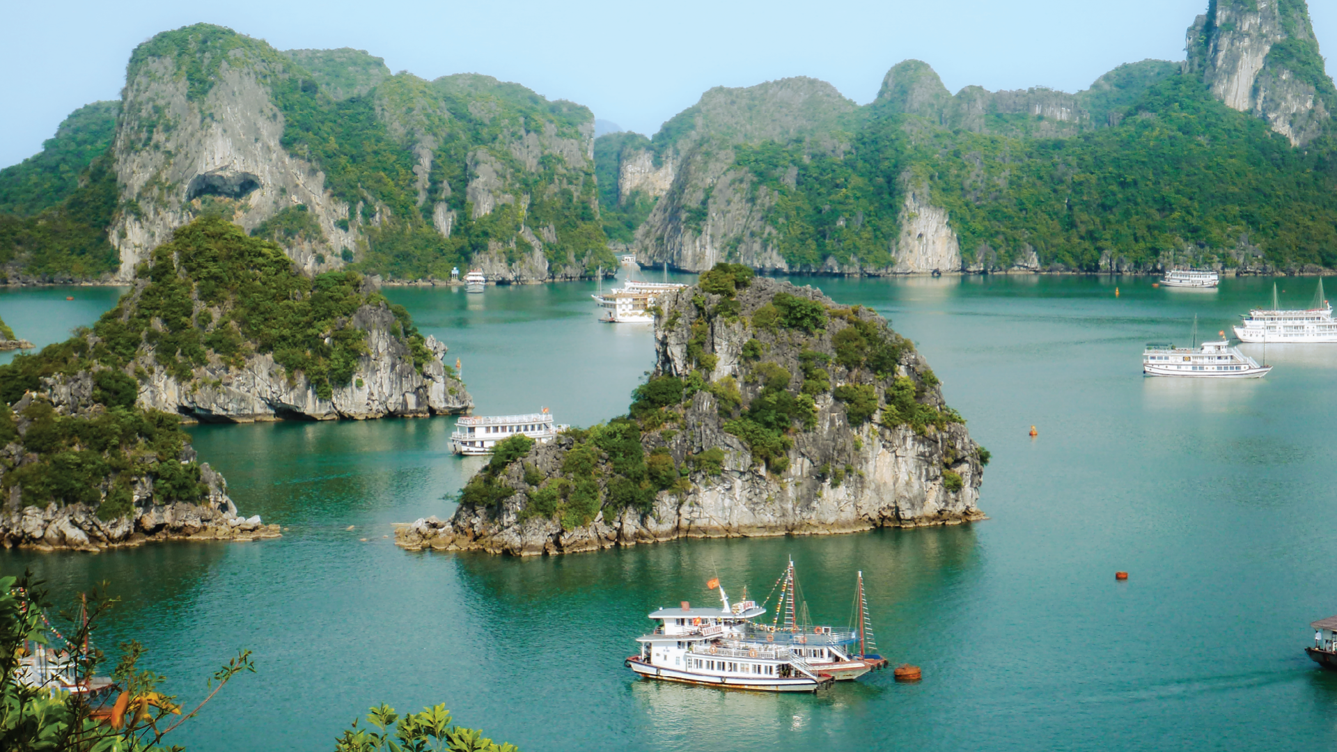 Halong Bay, Vietnam by Nick Lowes