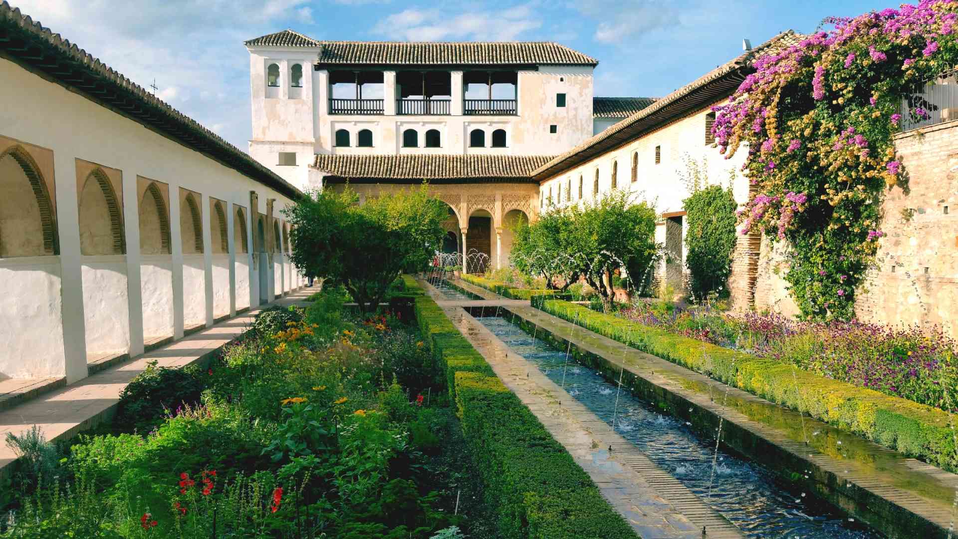 Alhambra Palace complex, Granada by Rachel Footner