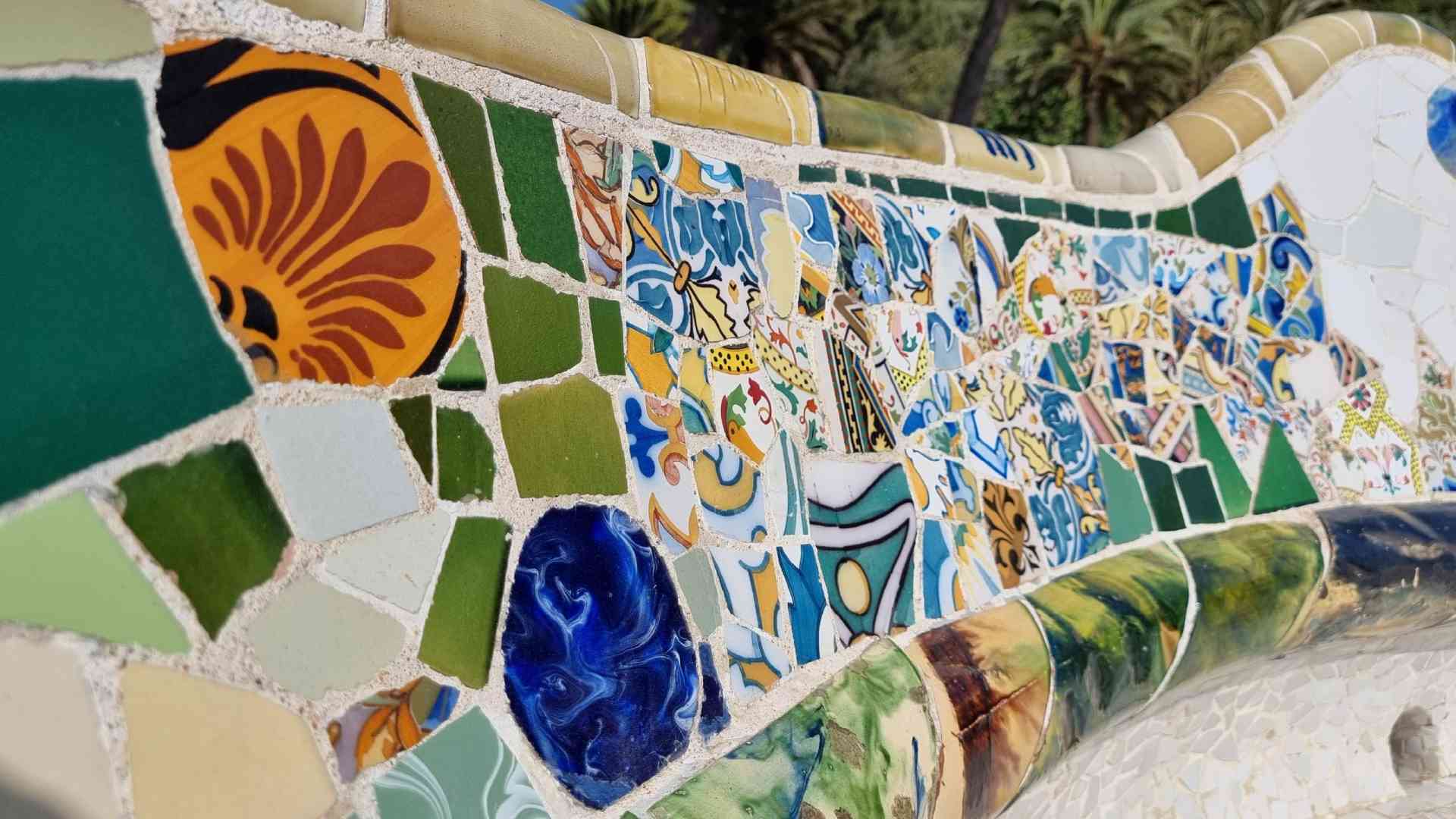 Park Güell, Barcelona, Spain by Dennis Bunnik