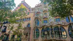 Casa Batlló in Barcelona, Spain