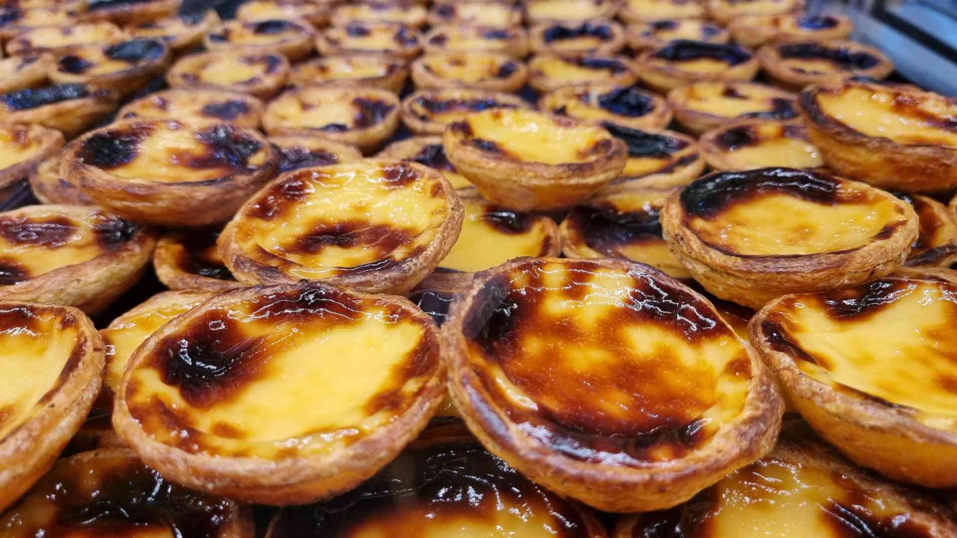 Custard Tarts in Lisbon, Portugal by Dennis Bunnik