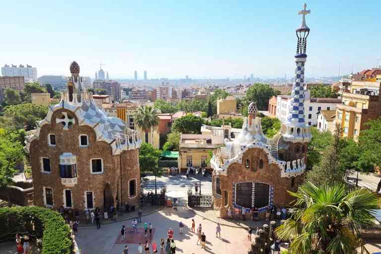 Park Güell, Barcelona, Spain by Dennis Bunnik