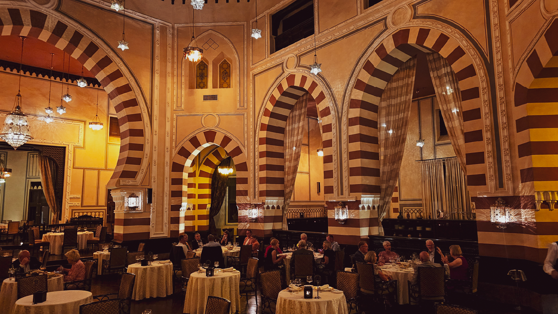 Interior of the Old Cataract Hotel in Aswan, Egypt by Dennis Bunnik