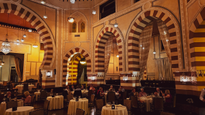 Interior of the Old Cataract Hotel in Aswan, Egypt by Dennis Bunnik