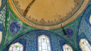 Interior of Topkapi Palace in Istanbul, Türkiye by Zoe Francis