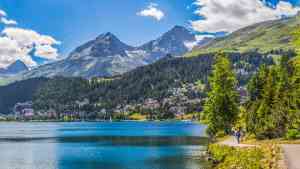 St Moritz on a Bunnik Tour of Switzerland