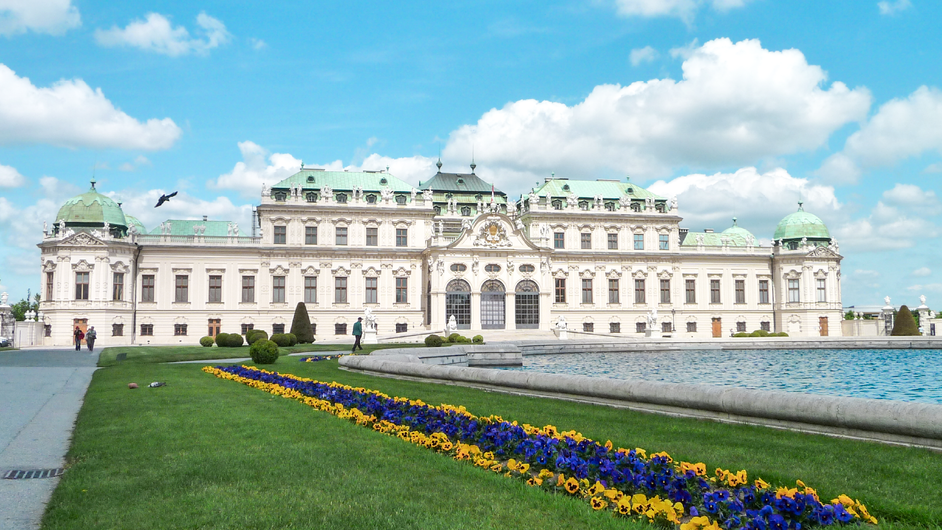 Belvedere Palace in Vienna, Austria by Dennis Bunnik