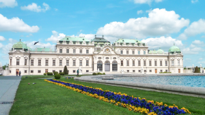Belvedere Palace in Vienna, Austria by Dennis Bunnik