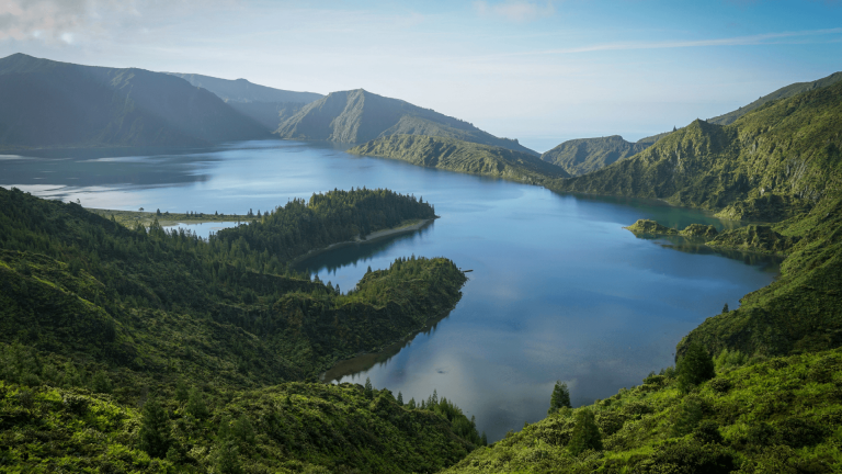 Lagoa do Fogo, São Miguel Island on a Bunnik Tour of the Azores