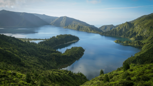 Lagoa do Fogo, São Miguel Island on a Bunnik Tour of the Azores