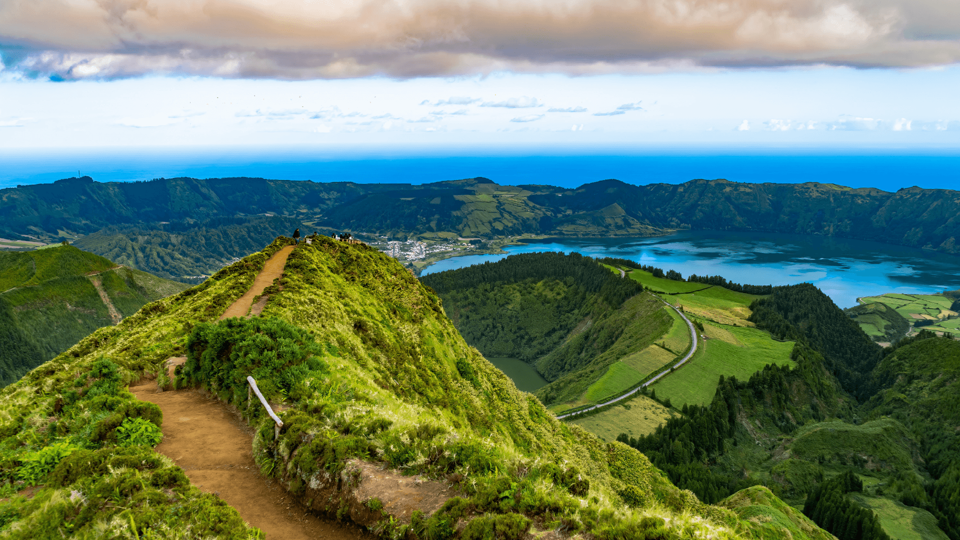 Sete Cidades, São Miguel Island on a Bunnik Tour of the Azores