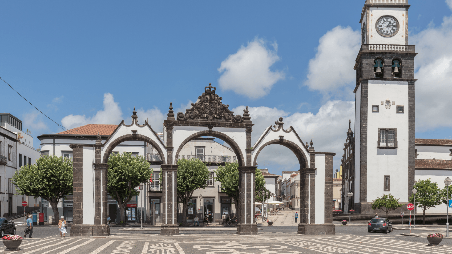 Ponta Delgada, São Miguel Island on a Bunnik Tour of the Azores