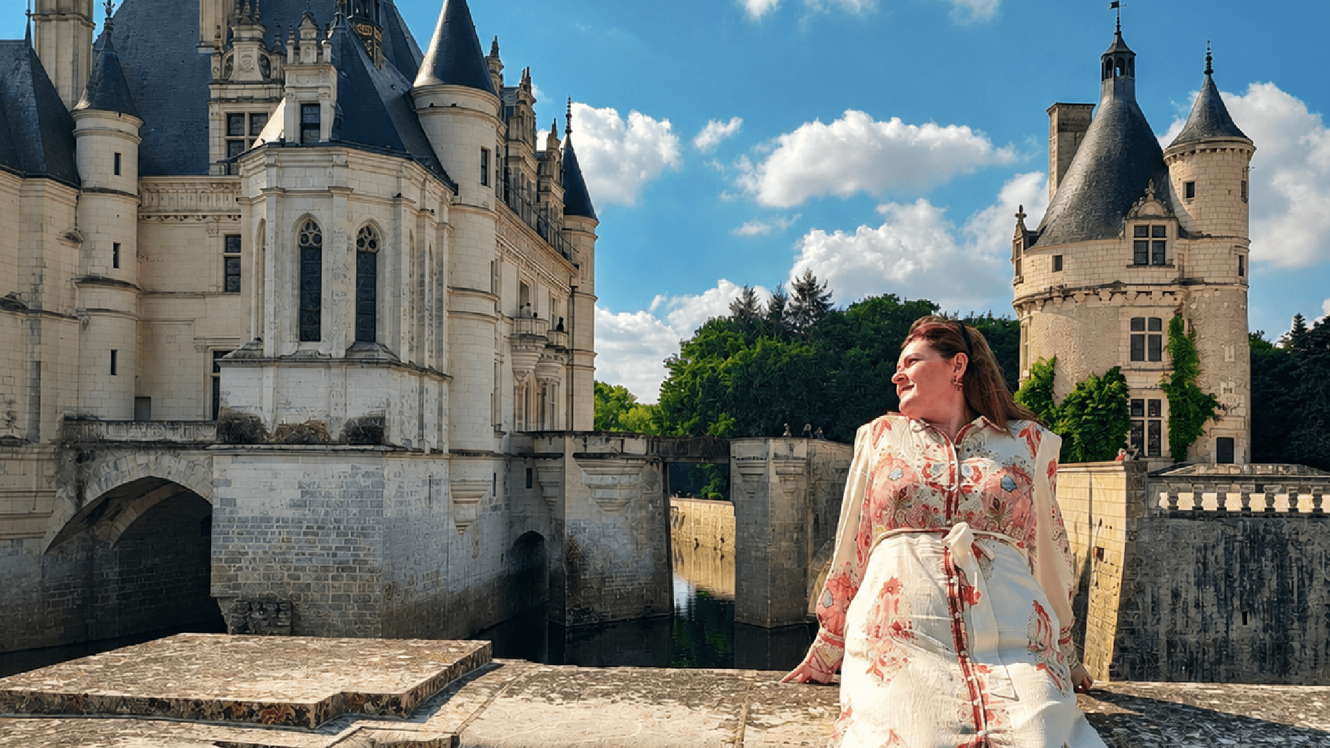 Chateau de Chenonceau on a Bunnik Tour of France