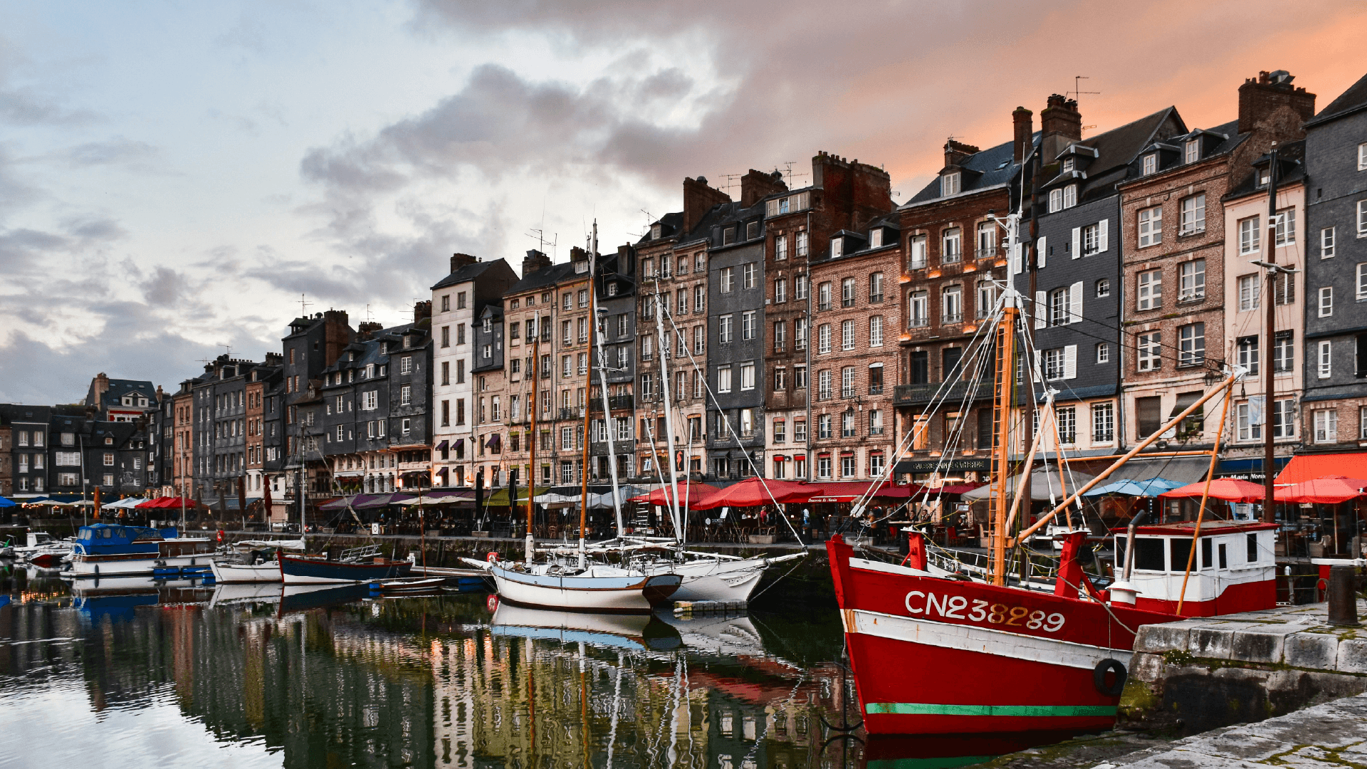 Honfleur on a Bunnik Tour of France