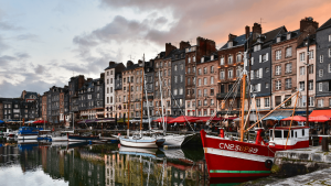 Honfleur on a Bunnik Tour of France