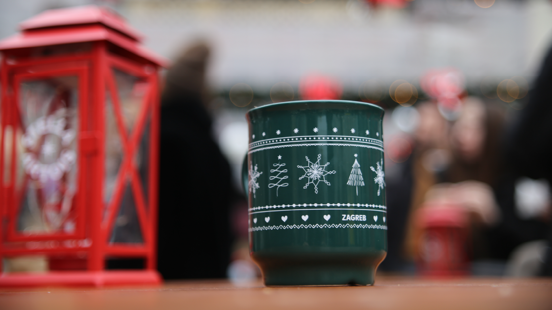 Souvenir Mug from the Zagreb Christmas Market, Croatia by Hera Sparnon